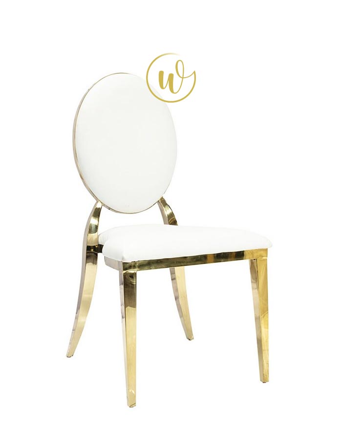 Krzesło złote Glam